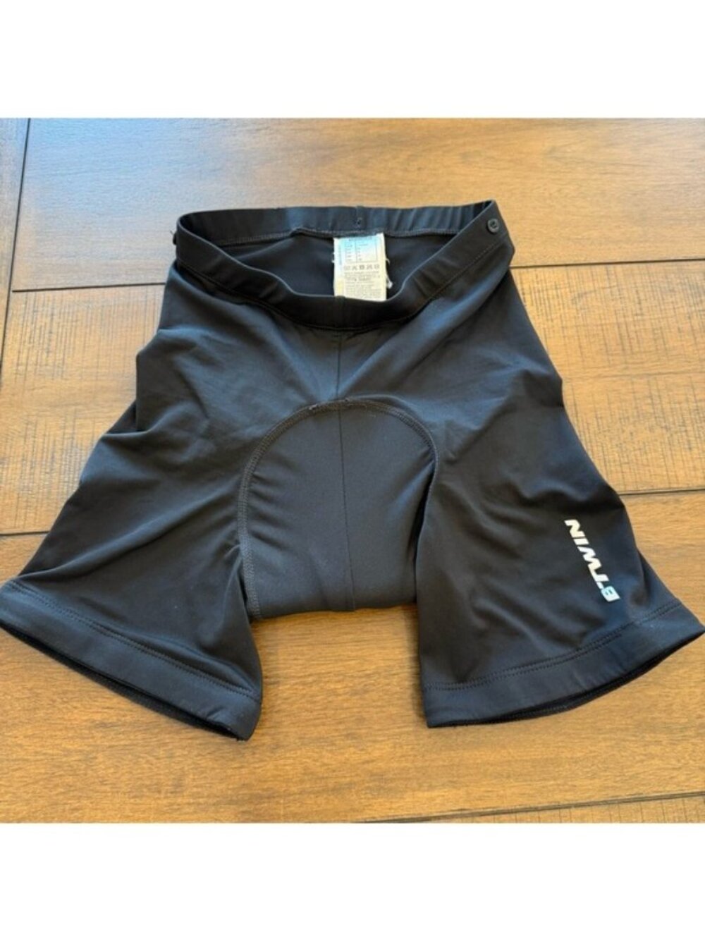 B’Twin by Decathlon Cycling Shorts Padded Black Men’s Medium EU M US Small